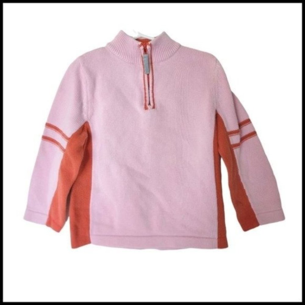 Hanna Andersson Pink Zip Sweater size 110 size 5 Years